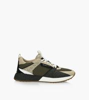 MICHAEL KORS MENS THEO - Green Leather + Synthetic | BrownsShoes