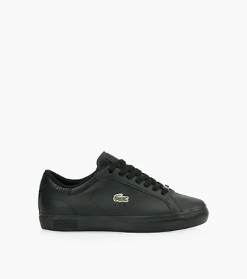 LACOSTE POWERCOURT - Black Patent Leather | BrownsShoes