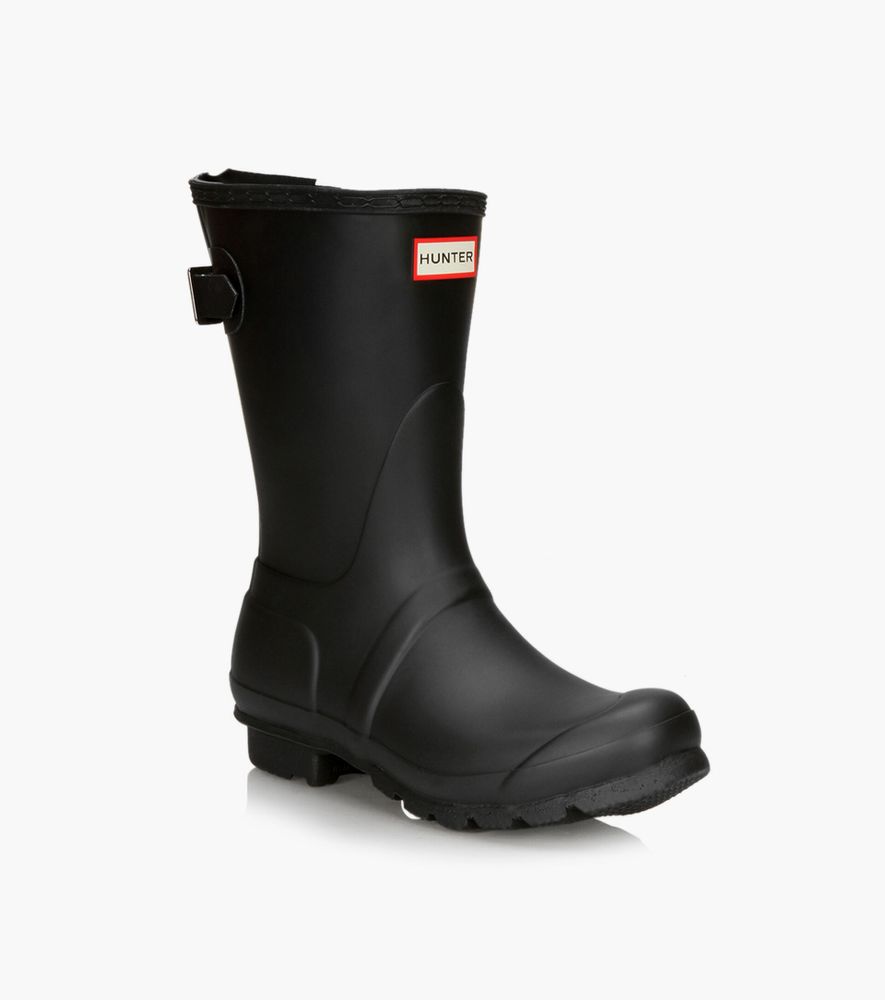 HUNTER SHORT BACK ADJUSTABLE RAIN BOOTS