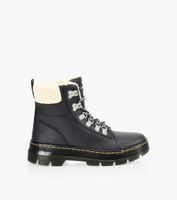 DR. MARTENS COMBS FUR LINED - Black Leather | BrownsShoes