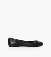 MICHAEL KORS AILEEN BALLET - Black Leather | BrownsShoes