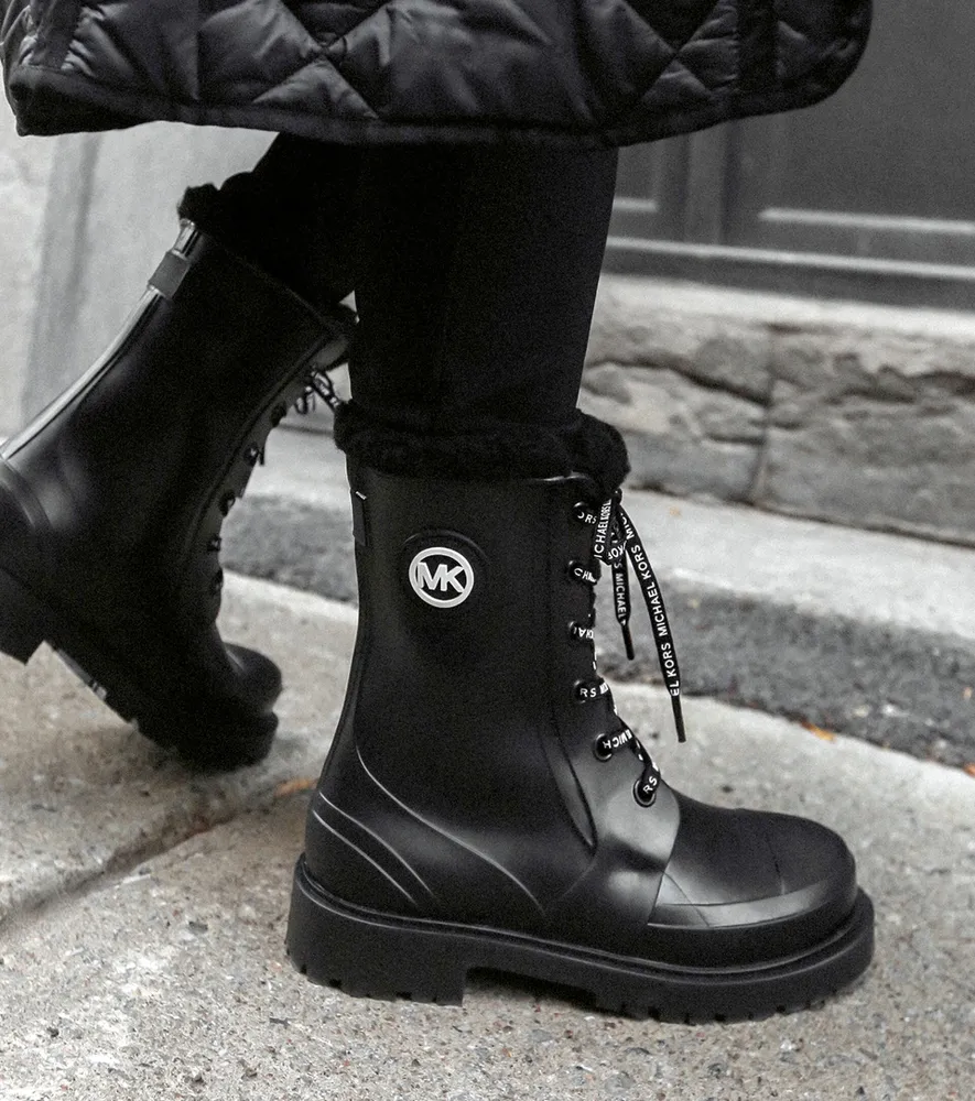 MICHAEL MICHAEL KORS + MICHAEL KORS MONTAIGNE RAINBOOT | Upper Canada Mall