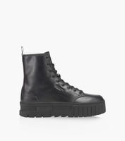 PUMA X DUA LIPA MAYZE BOOT - Black Leather | BrownsShoes