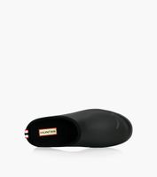 HUNTER ORIGINAL PLAY CLOG - Black Rubber | BrownsShoes