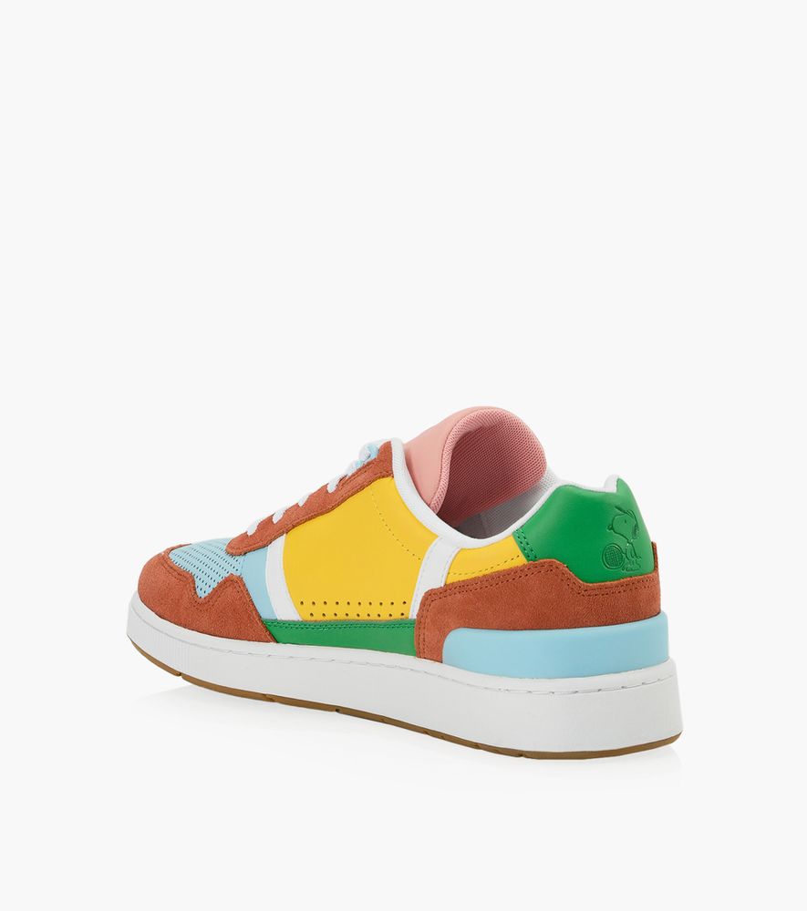 LACOSTE T-CLIP Leather X PEANUTS - Multicolour | BrownsShoes