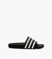 ADIDAS ADILETTE SLIDES - Black & Colour Synthetic | BrownsShoes