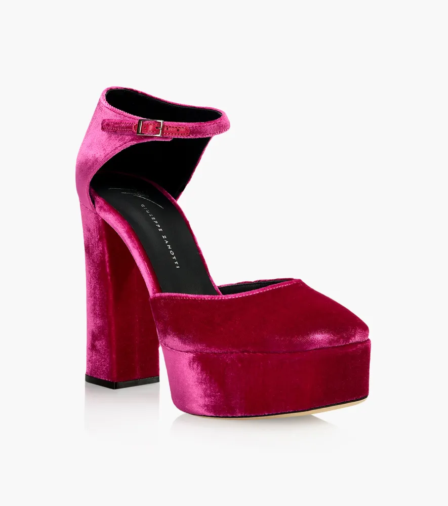 GIUSEPPE ZANOTTI BEBE LEO - Pink Velvet | BrownsShoes