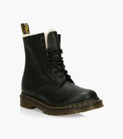 DR. MARTENS 1460 SERENA FAUX FUR LINED LACE UP