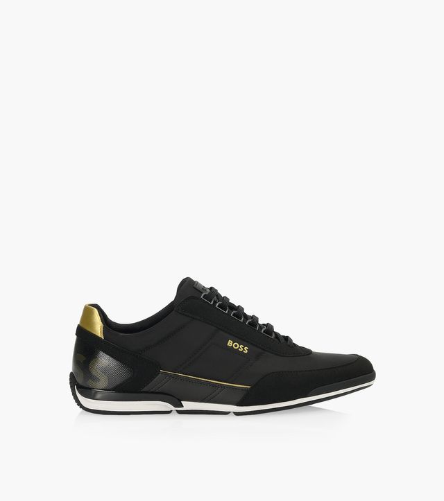 BOSS SATURN LOWP FLNY - Black Leather | BrownsShoes