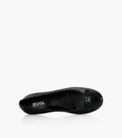 MICHAEL KORS AILEEN BALLET - Black Leather | BrownsShoes