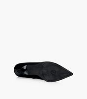 WISHBONE MONA - Black Suede | BrownsShoes