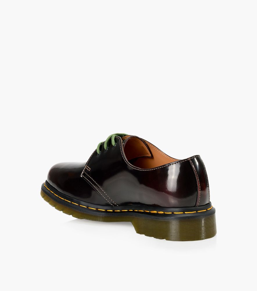 DR. MARTENS 1461 THE CLASH - Burgundy Patent Leather | BrownsShoes