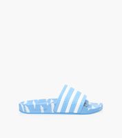 ADIDAS ADILETTE J SLIDES - Blue | BrownsShoes