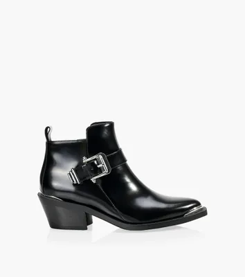 WISHBONE JADE - Black Leather | BrownsShoes