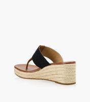 MICHAEL KORS VERITY WEDGE - Tan Synthetic | BrownsShoes