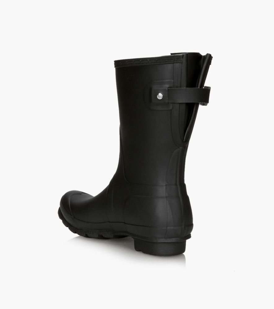 HUNTER SHORT BACK ADJUSTABLE RAIN BOOTS