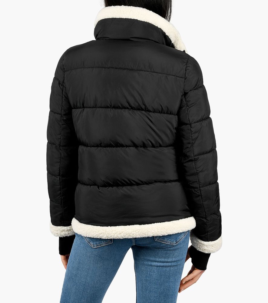 MICHAEL MICHAEL KORS FAUX SHEARLING TRIM PUFFER | BrownsShoes