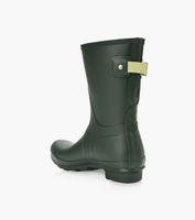 HUNTER SHORT BACK ADJUSTABLE RAIN BOOTS