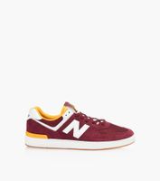 NEW BALANCE 574 - Burgundy Suede | BrownsShoes