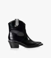 WISHBONE JESSICA - Black Leather | BrownsShoes