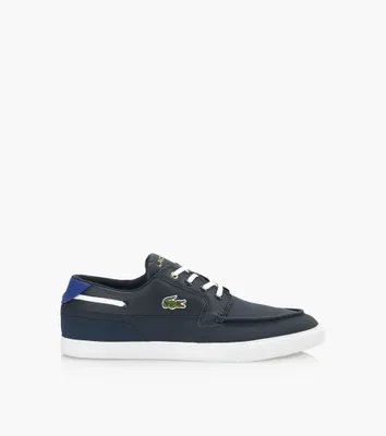 LACOSTE BAYLISS DECK - Blue Leather | BrownsShoes