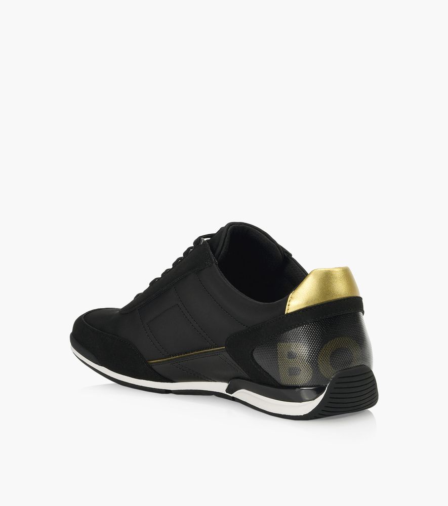 BOSS SATURN LOWP FLNY - Black Leather | BrownsShoes