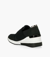 MICHAEL KORS FELIX TRAINER - Black Leather | BrownsShoes