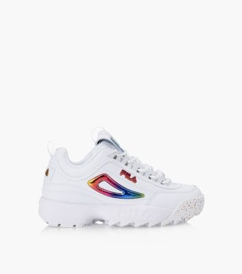 FILA DISRUPTOR II PRIDE - White & Colour Leather | BrownsShoes