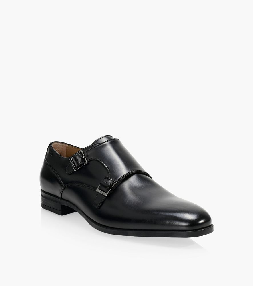 BOSS KENSINGTON MONK - Black Leather | BrownsShoes