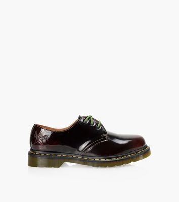 DR. MARTENS 1461 THE CLASH - Burgundy Patent Leather | BrownsShoes