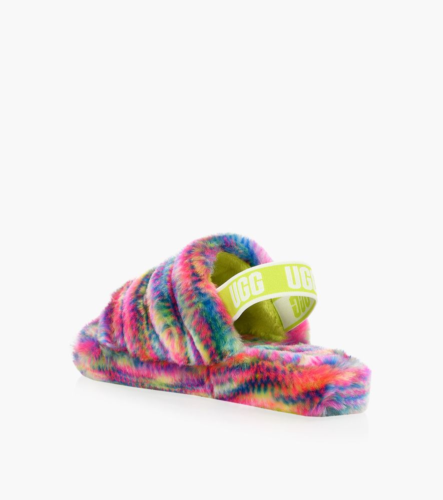 UGG FLUFF YEAH PIXELITE - Multicolour | BrownsShoes