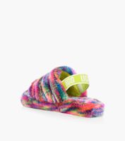 UGG FLUFF YEAH PIXELITE - Multicolour | BrownsShoes