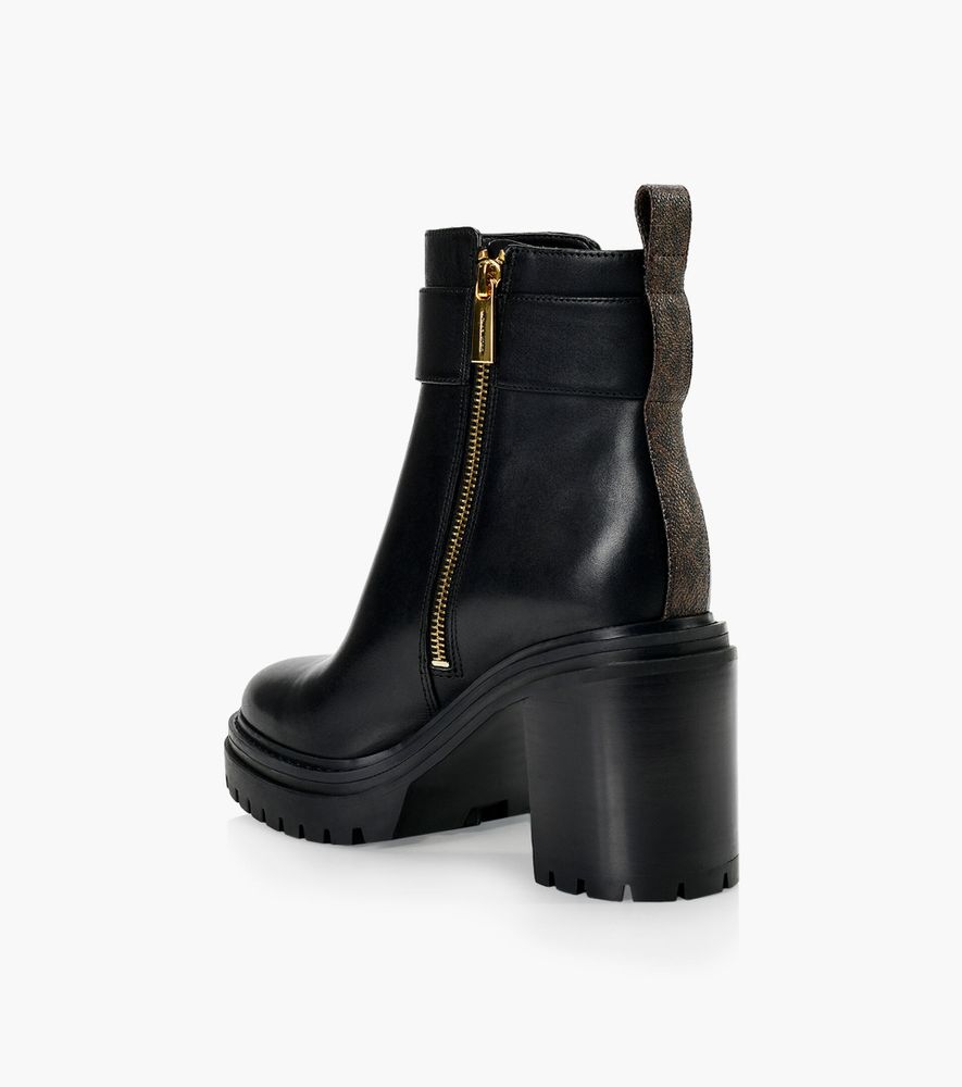 MICHAEL KORS PARKER LUG BOOTIE - Black & Colour Leather | BrownsShoes