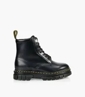 DR. MARTENS RIKARD 8 EYE BOOT - Black Leather | BrownsShoes