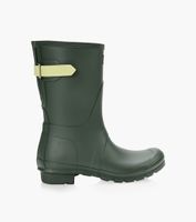 HUNTER SHORT BACK ADJUSTABLE RAIN BOOTS