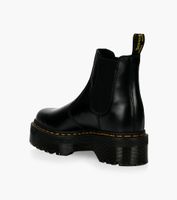 DR. MARTENS 2976 QUAD PLATFORM CHELSEA BOOTS - Black Patent Leather | BrownsShoes