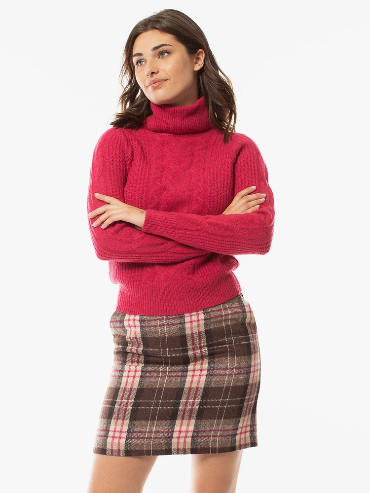 Chandail à maille câblée