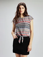 T-shirt semi-ajusté à manches courtes