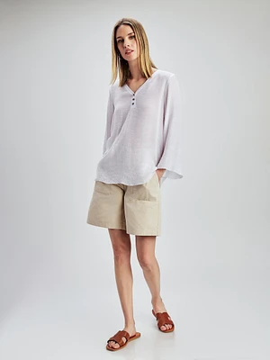 Blouse à manches 3/4