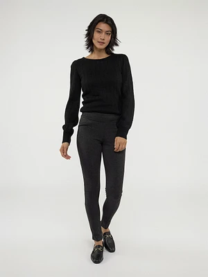Pantalon skinny ajusté à enfiler