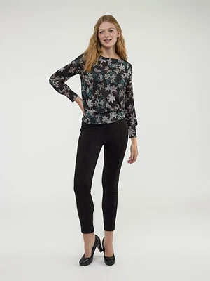Pantalon skinny ajusté à enfiler