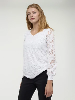 Long-sleeve loose fit t-shirt