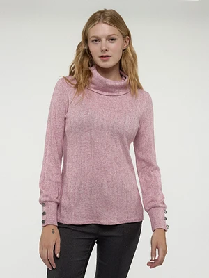 T-shirt semi-ajusté à manches longues