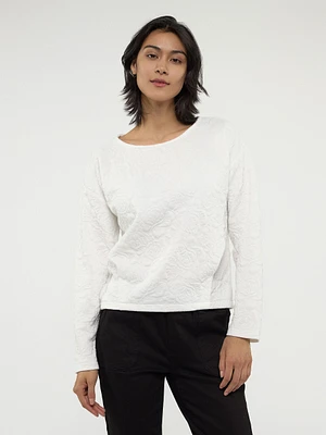 Long-sleeve loose fit t-shirt