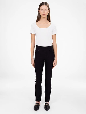 Pantalon skinny ajusté à enfiler
