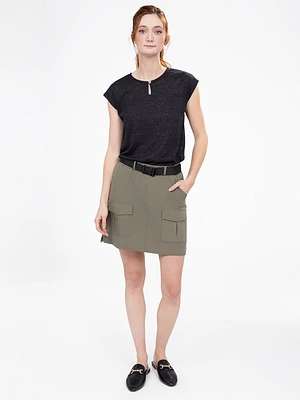 Jupe-short courte