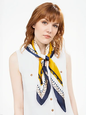 Squared scarf