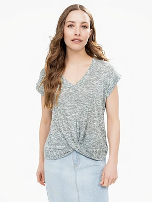 T-shirt semi-ajusté à manches courtes
