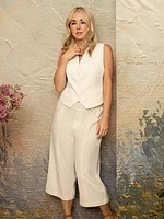 Gilet tailleur sans manches