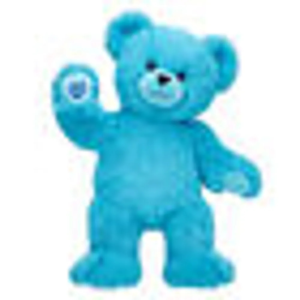 Fluffy Blue Bear